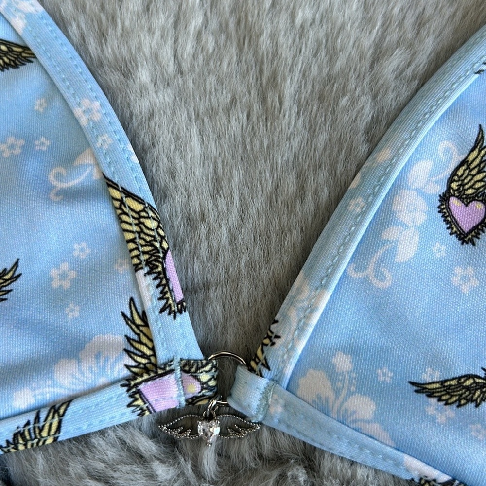 NWT Frankie’s Bikinis X Victoria’s Secret Bikini Top L - Picture 3 of 7